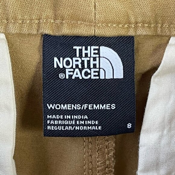 The North Face women’s tan khaki hiking outdoor camping pants size 8 - Picture 7 of 12